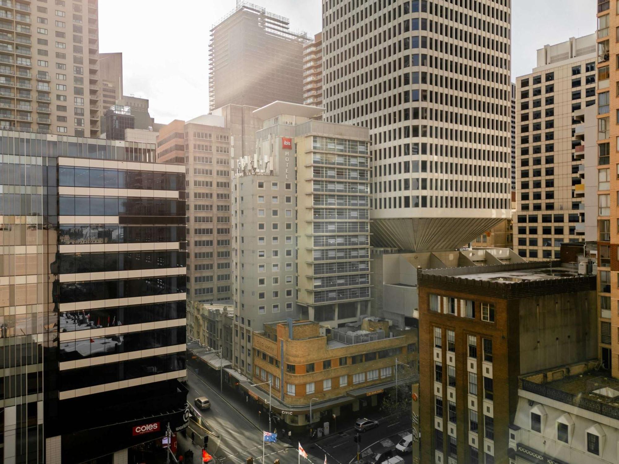 Ibis Sydney World Square Hotell Exteriör bild